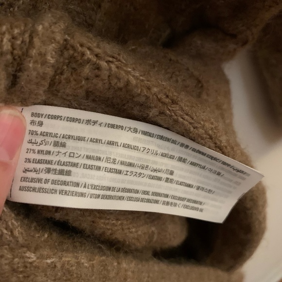 Abercrombie & Fitch brown boatneck sweater size xs - Picture 8 of 8